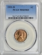 1931-D 1C MS65RD