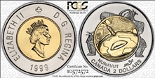1999 $2 Nunavut MS68