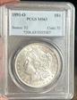 1891-O $1 MS63