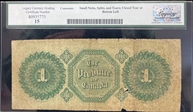 1866 $1 Province of Canada  Legacy Fine 15