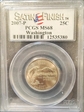 2007-P 25C Washington Satin Finish SP68