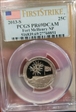 2013-S 25C Fort McHenry NP First Strike PR69DCAM