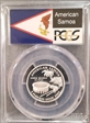 2009-S 25C American Samoa Silver PR69DCAM