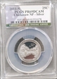 2011-S 25C Chickasaw NP - Silver PR69DCAM