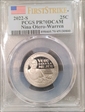 2022-S 25C Nina Otero-Warren First Strike PR70DCAM