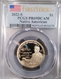 2022-S $1 Native American First Strike PR69DCAM