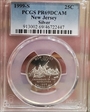 1999-S 25C New Jersey Silver PR69DCAM