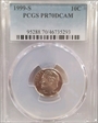 1999-S 10C PR70DCAM