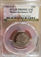 2013-S 25C Mount Rushmore NP PR69DCAM
