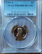 1991-S 1C PR69DCAM