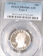 1979-S 25C Type 2 PR69DCAM
