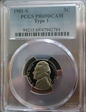 1981-S 5C Type 1 PR69DCAM