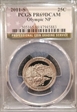 2011-S 25C Olympic NP PR69DCAM