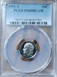 1991-S 10C PR69DCAM