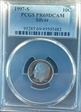 1997-S 10C Silver PR69DCAM