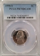 1998-S 5C PR70DCAM
