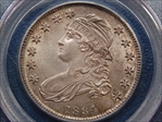 1834 50C Small Date, Small Letters MS64