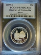 2009-S 25C District of Columbia  Silver PR70DCAM