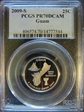 2009-S 25C Guam PR70DCAM