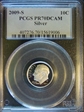2009-S 10C Silver PR70DCAM
