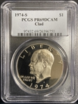 1974-S $1 Clad PR69DCAM