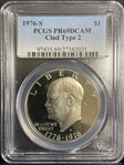 1976-S $1 Clad Type 2 PR69DCAM