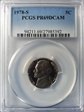 1978-S 5C PR69DCAM