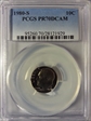 1980-S 10C PR70DCAM