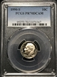 1990-S 10C PR70DCAM