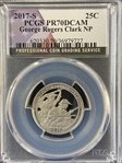 2017-S 25C George Rogers Clark NP PR70DCAM