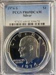 1974-S $1 Silver PR69DCAM