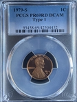 1979-S 1C Type 1 PR69DCAM