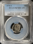 1978-S 10C PR70DCAM