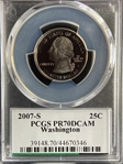 2007-S 25C Washington PR70DCAM