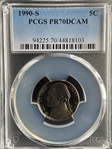 1990-S 5C PR70DCAM