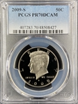 2009-S 50C PR70DCAM