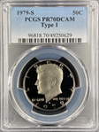 1979-S 50C Type 1 PR70DCAM