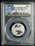 2017-S 25C Ozark NP-Silver PR70DCAM