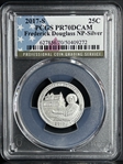 2017-S 25C Frederick Douglass NP-Silver PR70DCAM