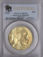 2010 $50 American Buffalo First Strike .9999 Fine Gold MS70