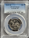2019-W 25C Lowell NP MS65