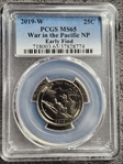 2019-W 25C War in the Pacific NP Early Find MS65