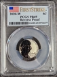 2020-W 5C Reverse Proof First Strike PR69