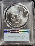 2020-(S) $1 Silver Eagle - Emergency Issue Struck at San Francisco First Strike MS69