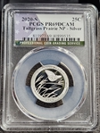2020-S 25C Tallgrass Prairie NP - Silver PR69DCAM