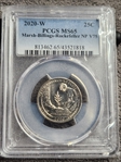2020-W 25C Marsh-Billings-Rockefeller NP V75 MS65