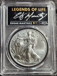 2021 $1 Silver Eagle - Type 1 Legends of Life Edgar Martinez MS70