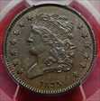 1835 1/2C AU53BN