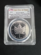 2019 $5 Maple Leaf Silver Modified PR Pride of Two Nations, U.S. Set FDI PR70