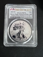 2019-W $1 Silver Eagle Enhanced Rev PR Pride of Two Nations, U.S. Set FDI PR70